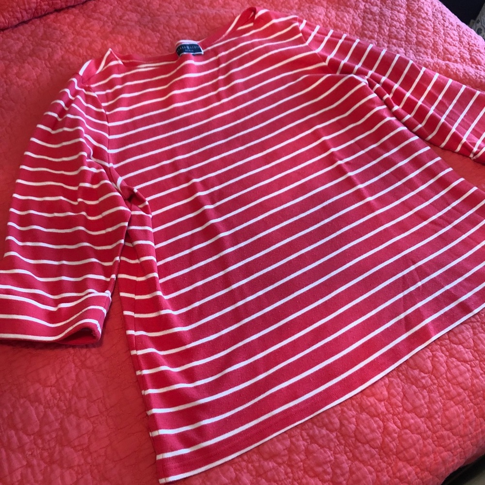 Karen Scott 3/4 sleeve tee